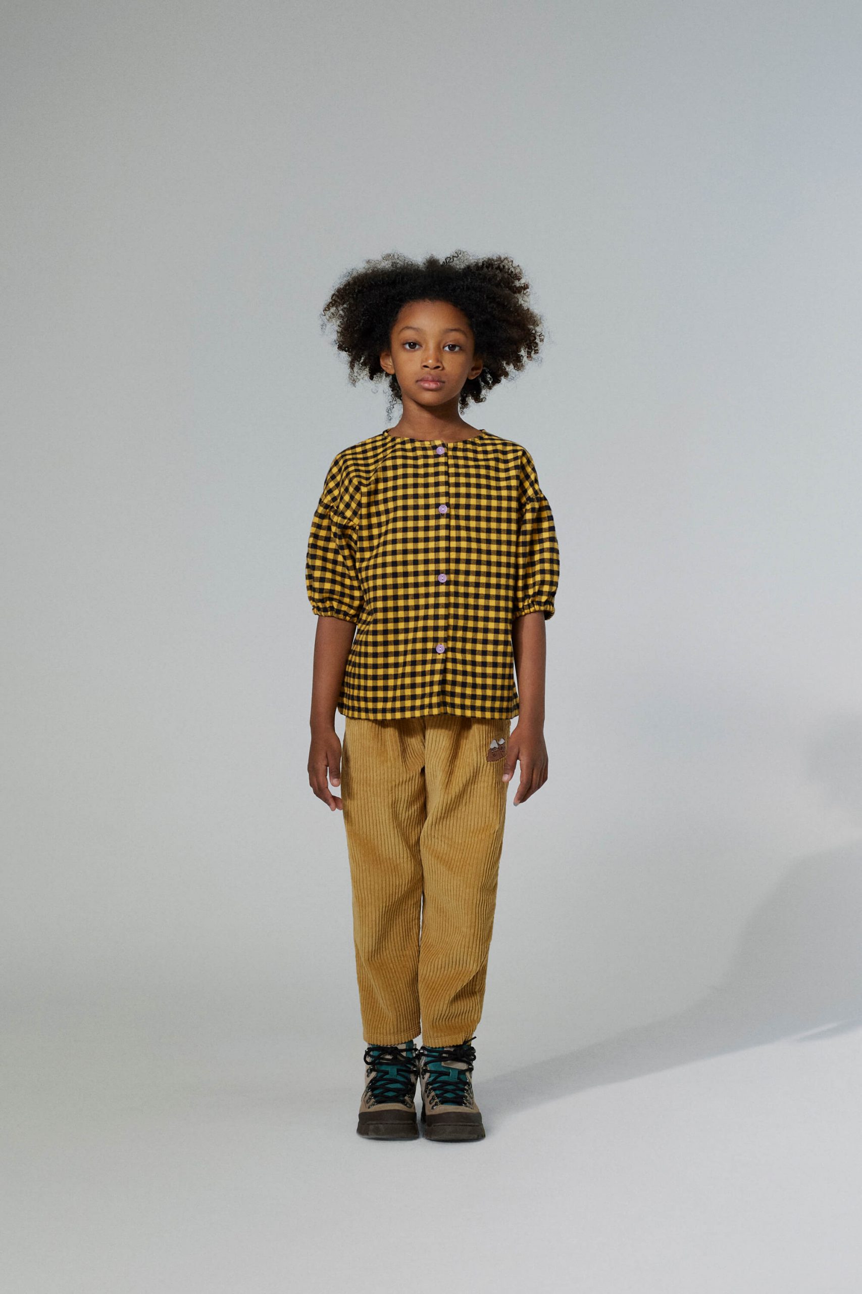 新品 THECAMPAMENTO トップス 5-6y CHECKED TOP | tspea.org