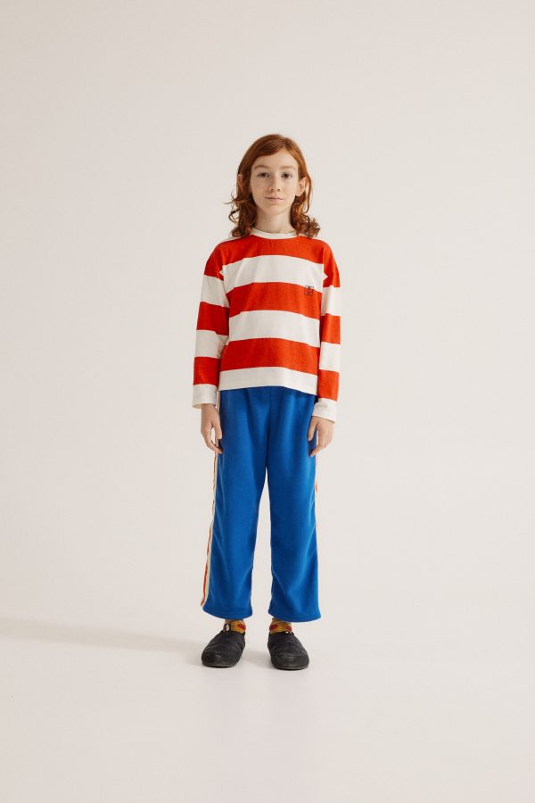 The Campamento Kid Bow Sweatshirt - Blue – Macaroni Kids